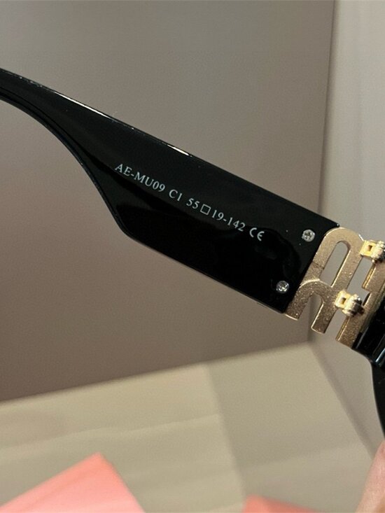 Miu Miu black sunglasses main image 4